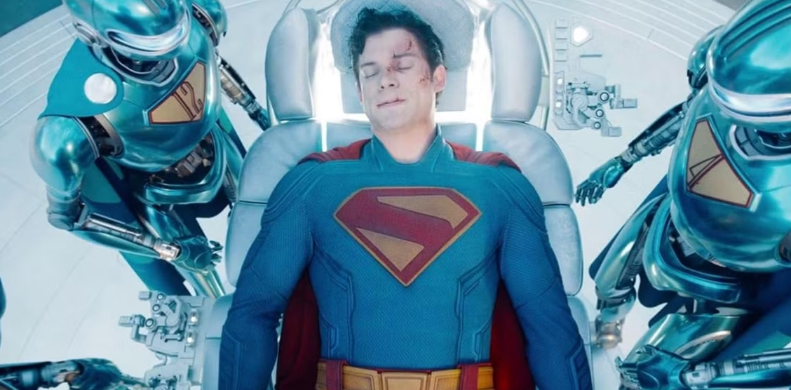 Potongan adegan di film Superman.