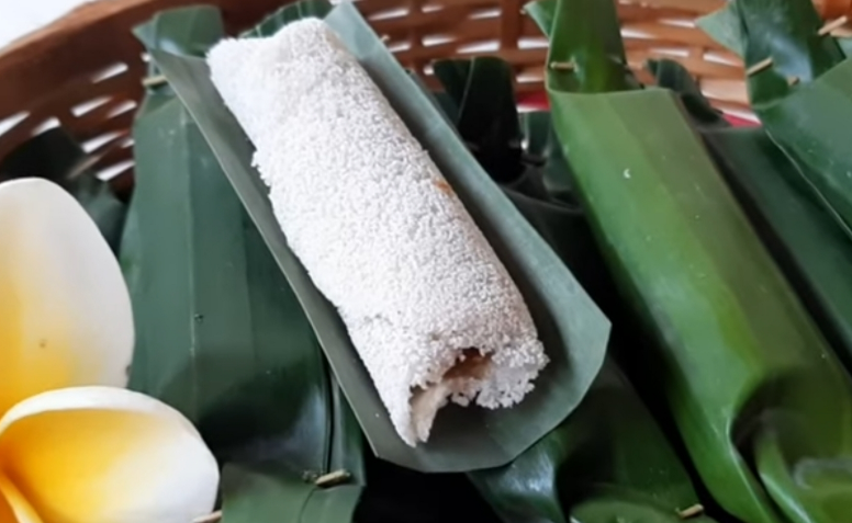 Foto kue tradisional Jembrana, Bali bernama jaja bendu.