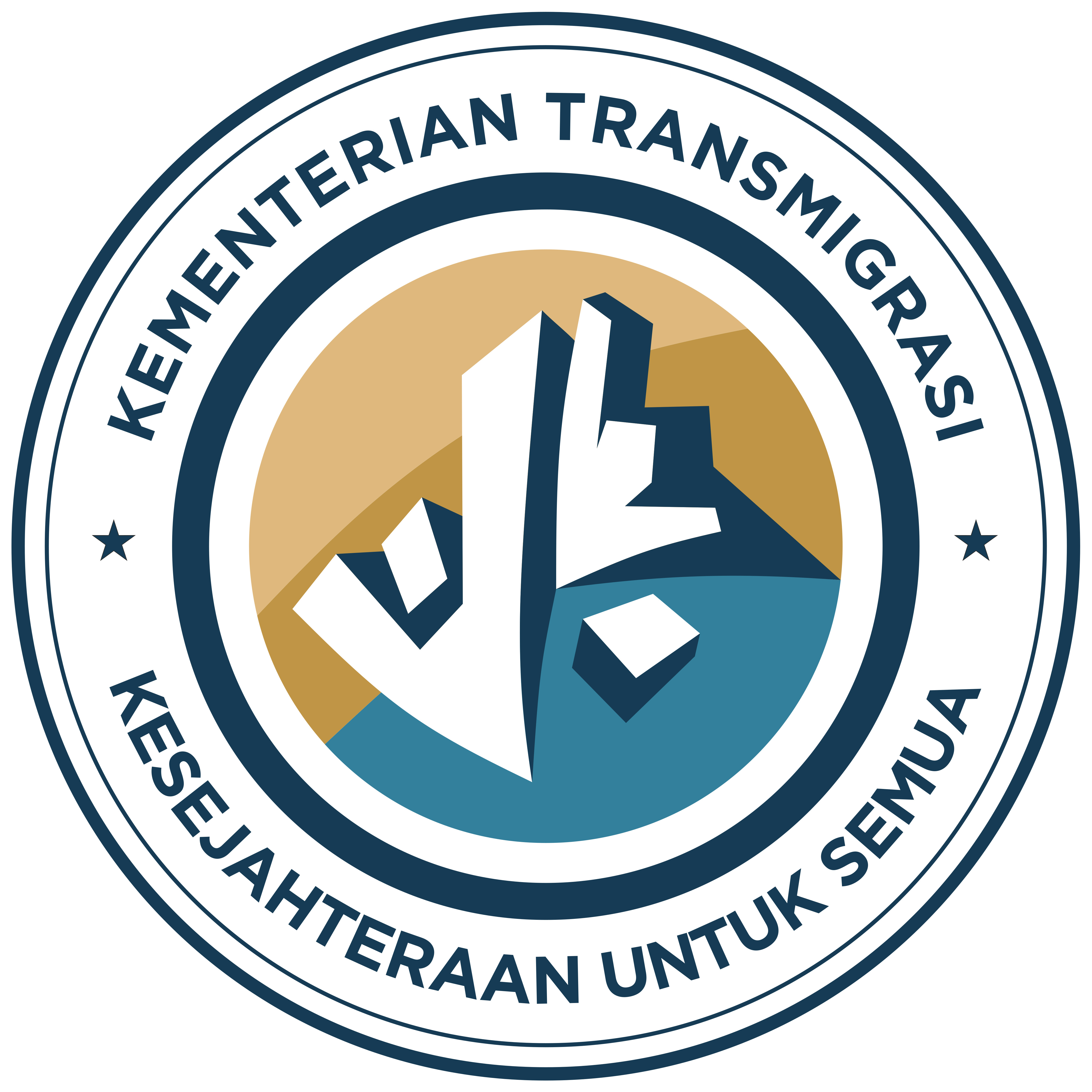 Logo Kementerian Transmigrasi.