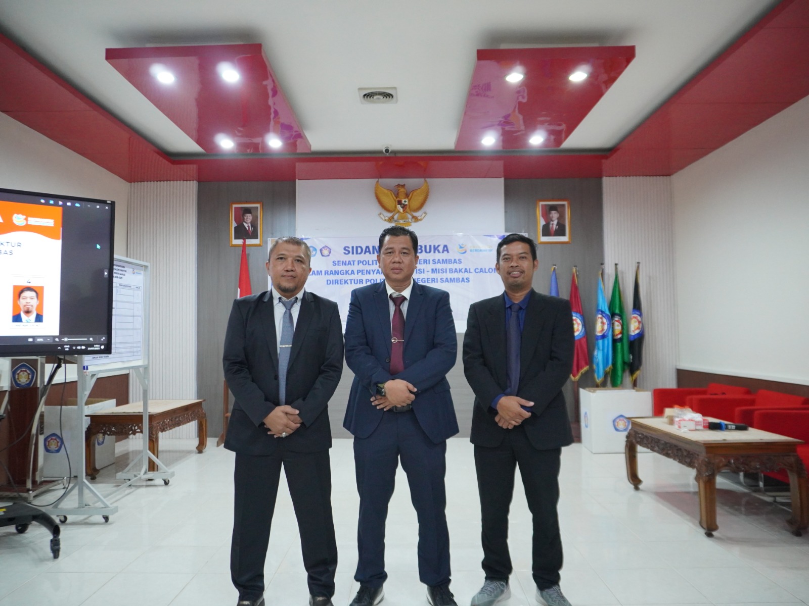 CALON DIREKTUR: Tiga nama calon direktur Poltesa segera dikirim ke Kementerian terkait dan berikutnya akan dilakukan pemilihan
