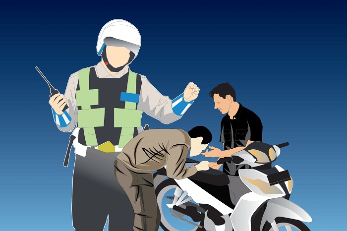 Ilustrasi Penilangan