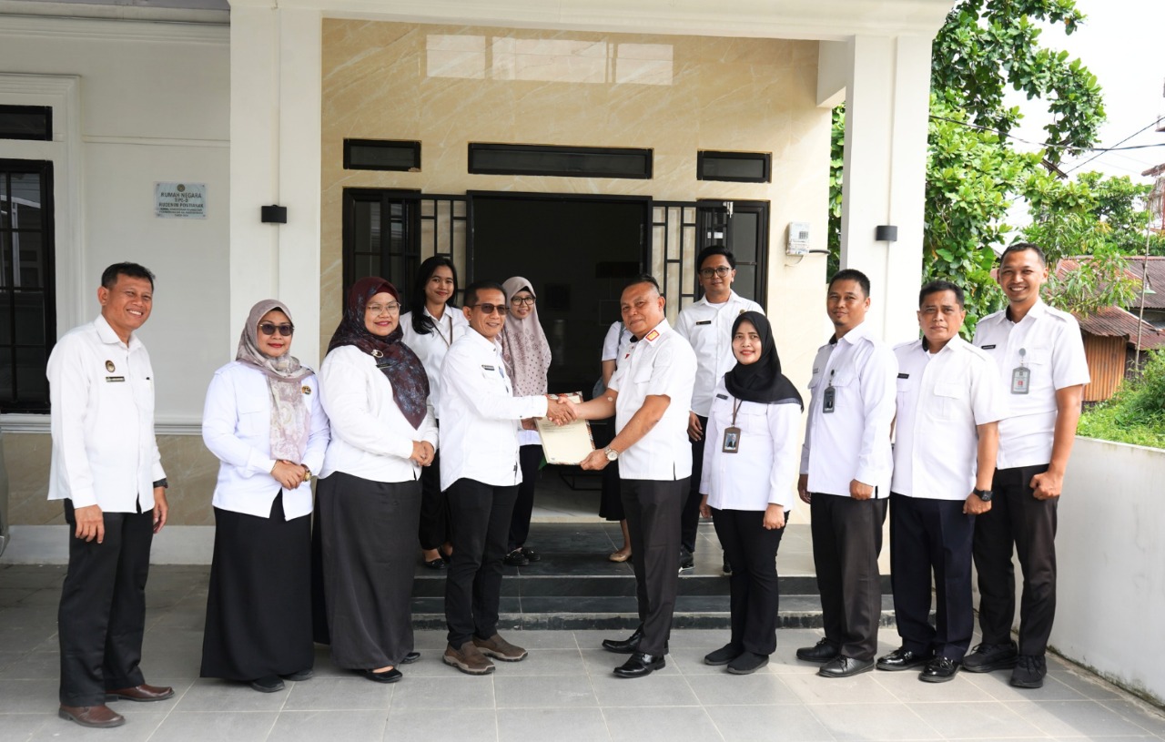 Kunjungan - Kantor Pertanahan Kabupaten Kubu Raya ke Kantor Rumah Detensi Imigrasi (Rudenim) Pontianak pada Rabu (23/7/2025).