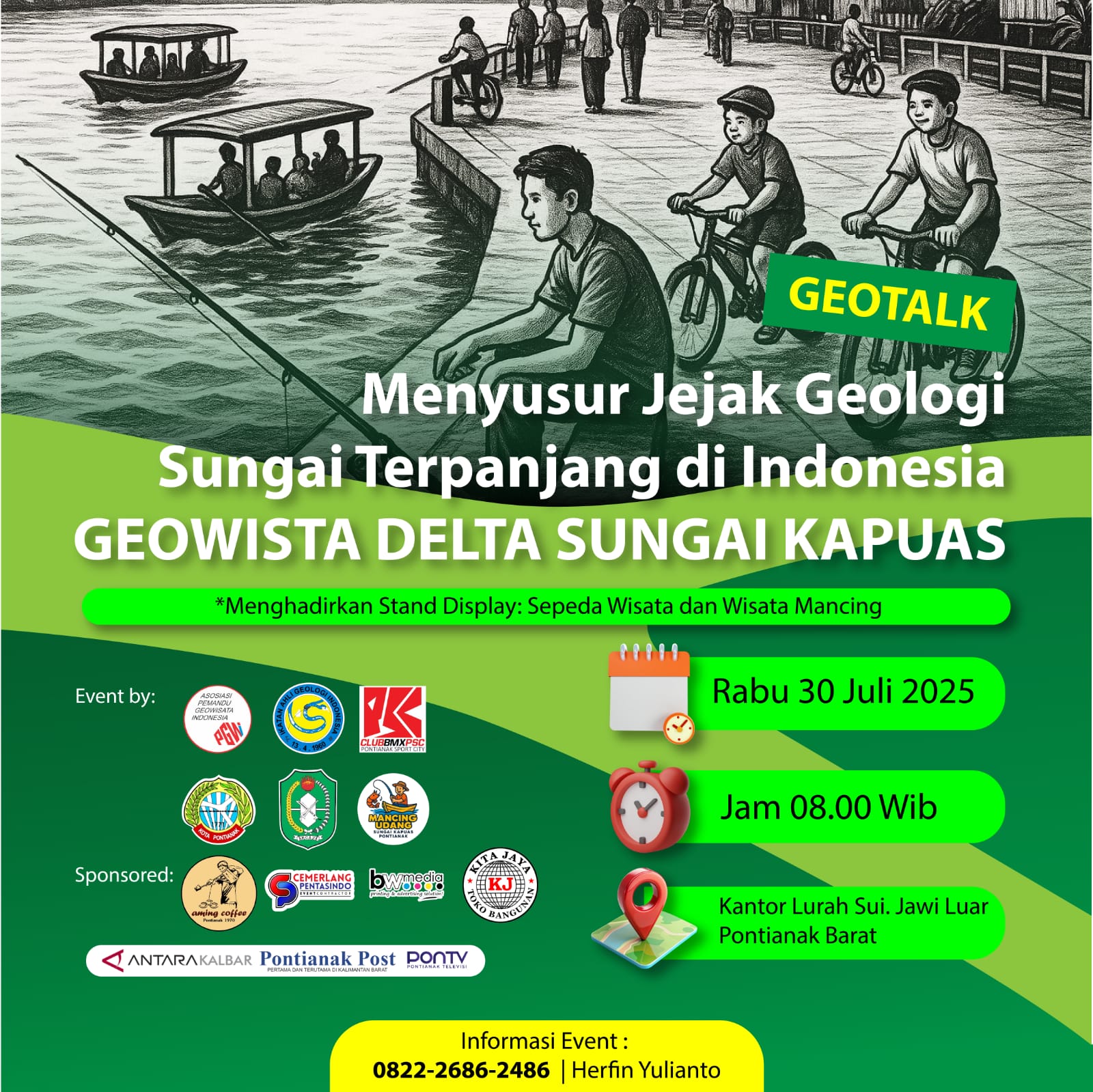 Seminar Geowisata Delta Sungai Kapuas.