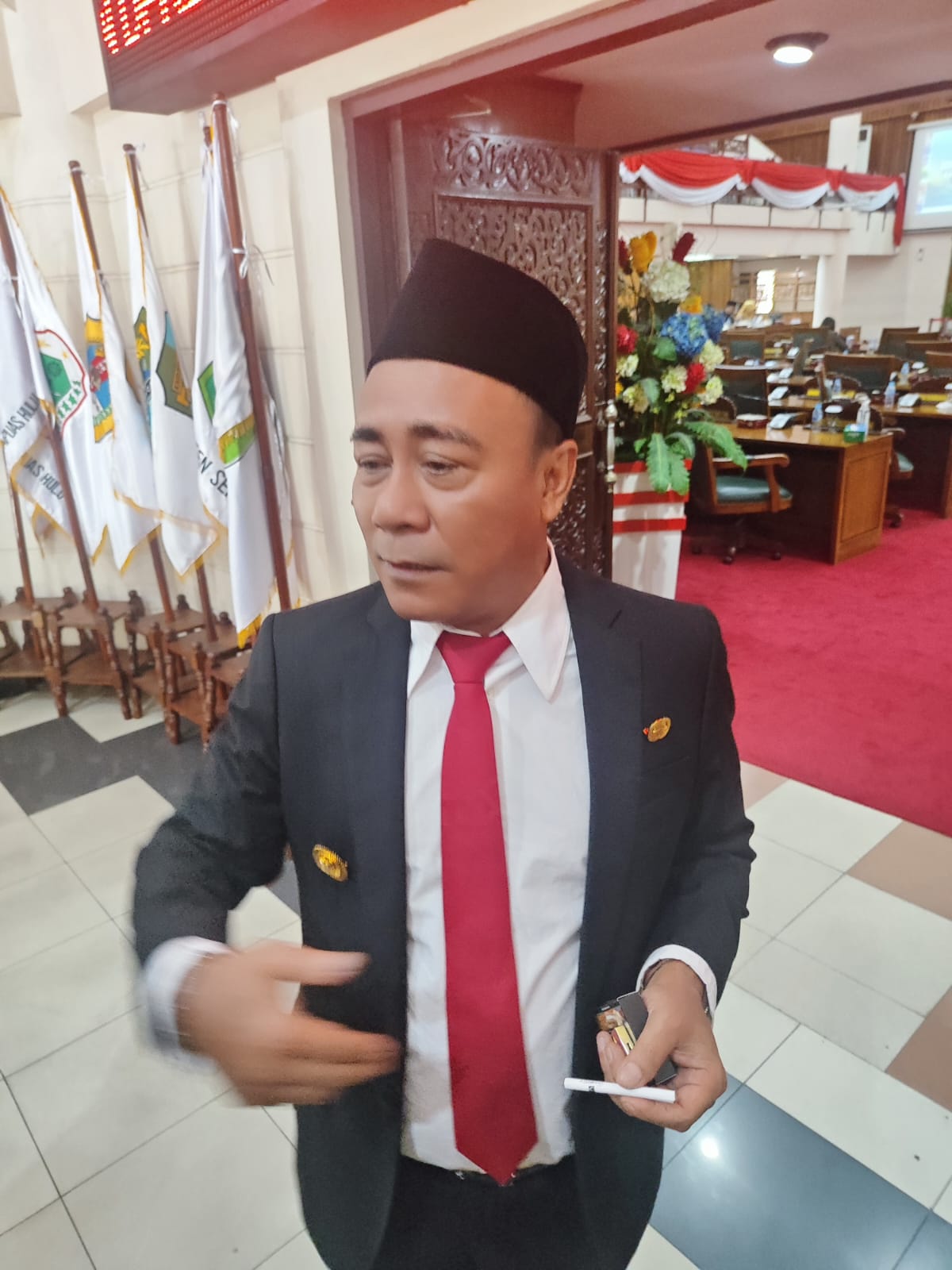 Wakil Gubernur Kalimantan Barat, Krisantus Kurniawan.
