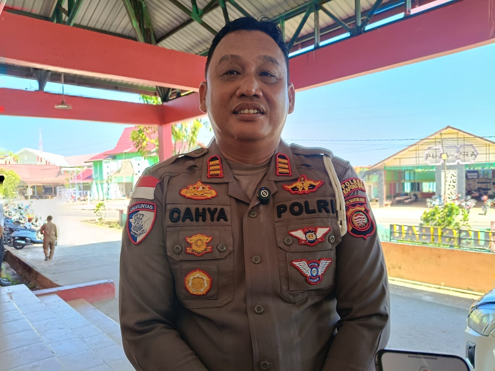 Kasat Lantas Polres Kapuas Hulu IPTU Cahya Purnawan.