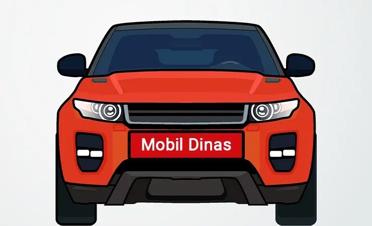 Ilustrasi mobil dinas.