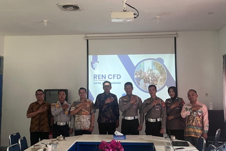 Rapat lintas sektor terkait pemindahan lokasi kegiatan Car Free Day (CFD) dari Jalan Firdaus Rais ke Jalan P. Diponegoro mulai Minggu (3/8).