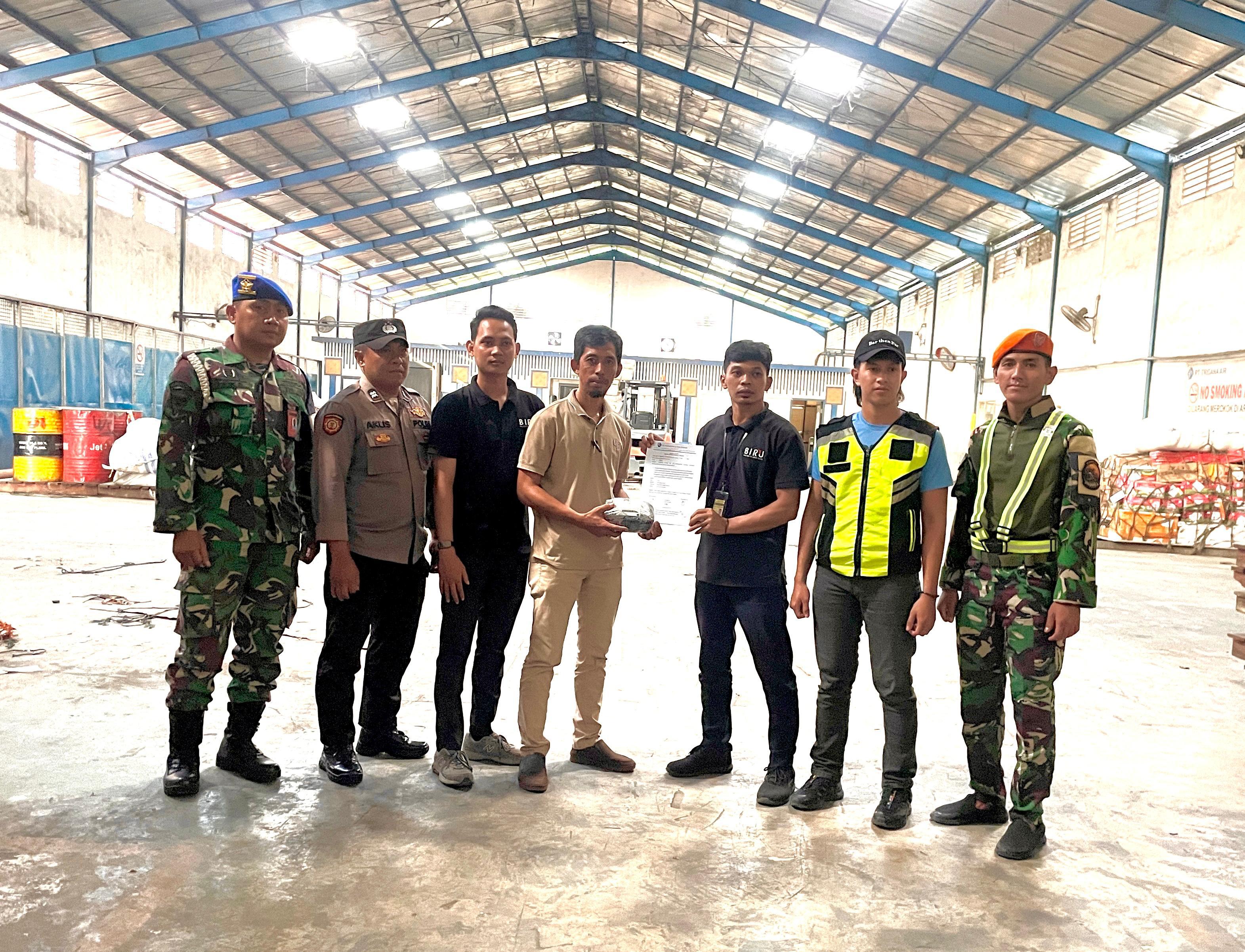 Avsec, Kopasgat, BNN, dan Polsek Bandara Sentani berkolaborasi amankan 9,54 gram sabu dari kargo tujuan Wamena.