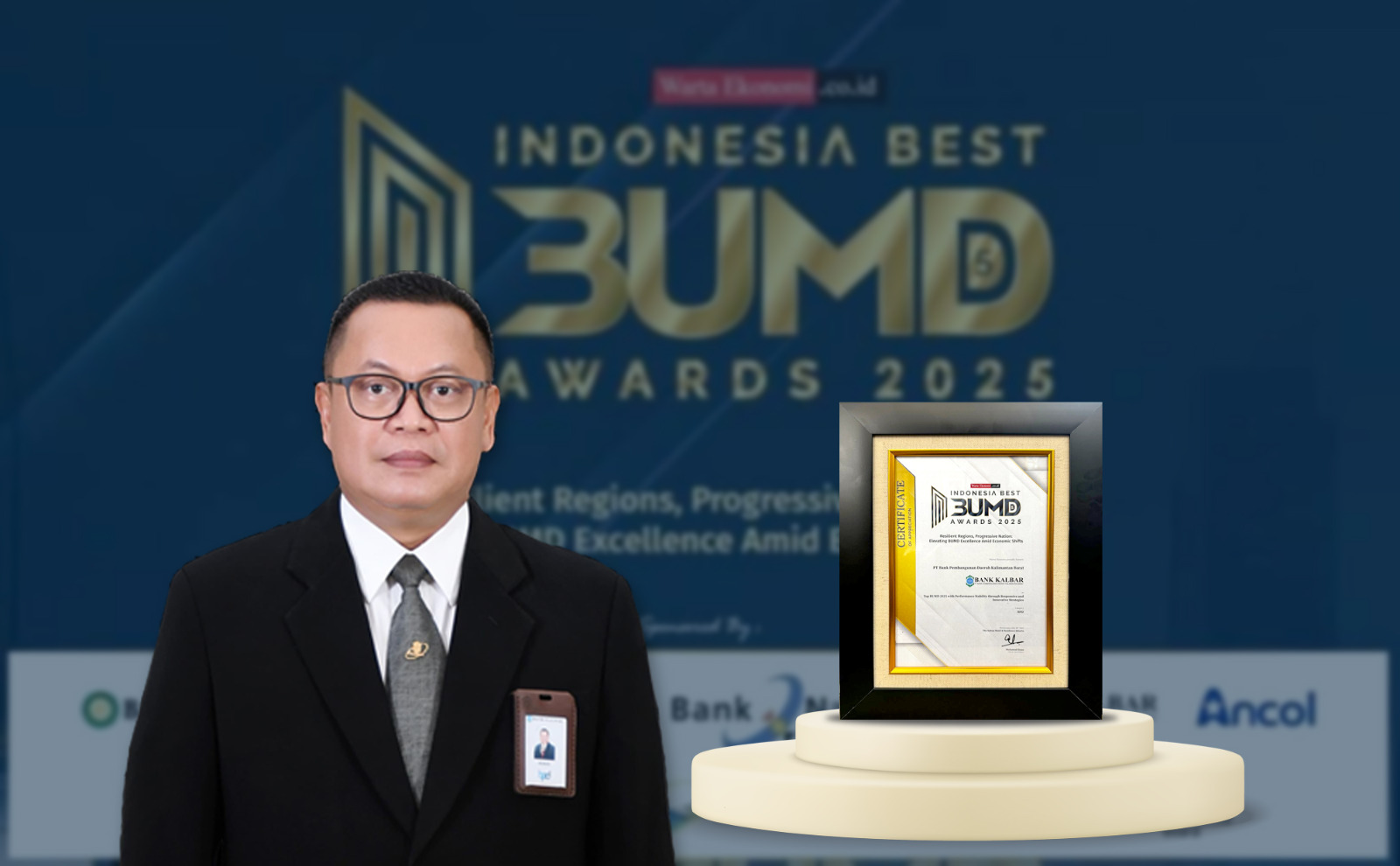 Direktur Utama Bank Kalbar, Rokidi