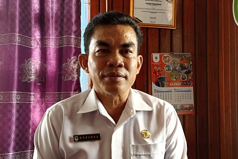 Kepala Dinas Pemberdayaan Masyarakat dan Desa Kabupaten Kapuas Hulu, Rupinus.