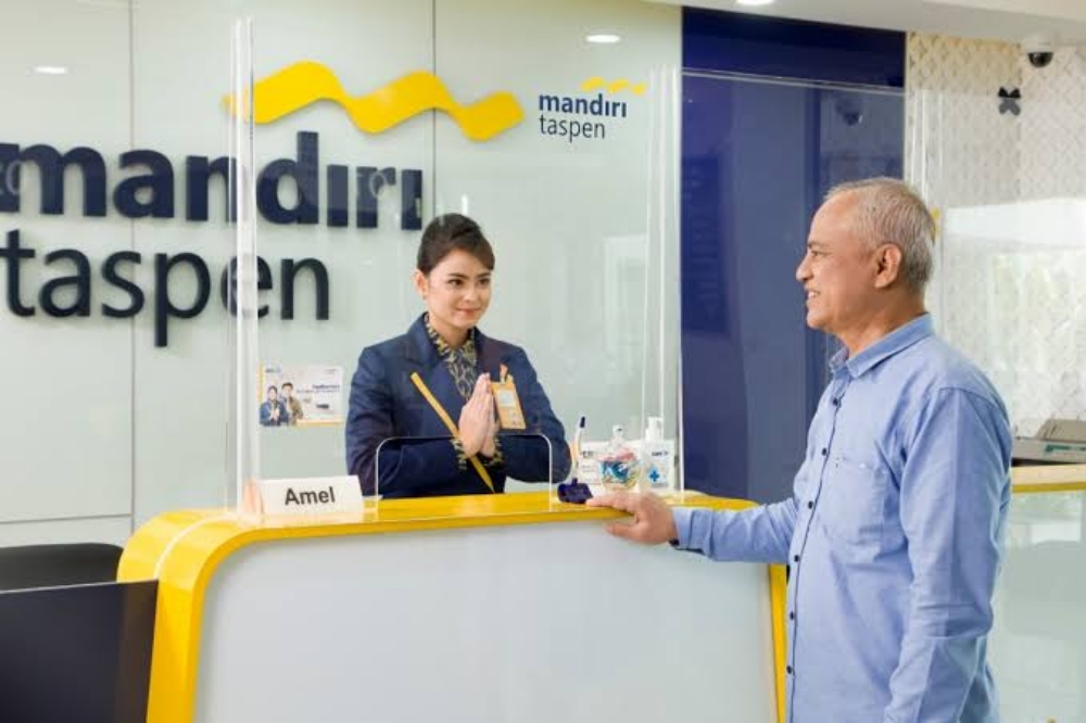 Layanan Bank Mandiri Taspen.