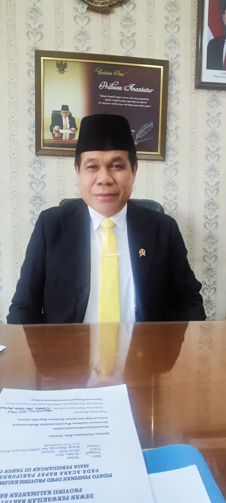 Ketua DPD MKGR Kalbar, Ir. H. Prabasa Anantatur, MH.