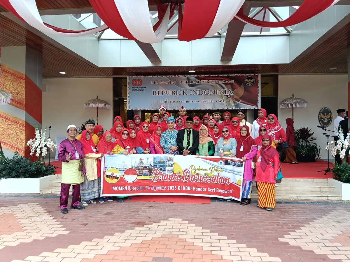Yayasan Kejayaan Muallaf Indonesia menggelar tur dakwah di Brunei Darussalam.