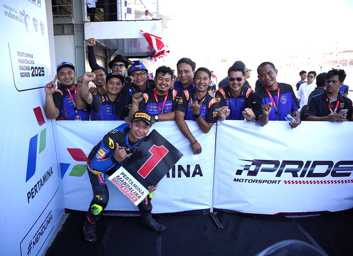 Kuasai Klasemen Rider, Yamaha Lanjutkan Dominasi di Paruh Musim Mandalika Racing Series 2025.