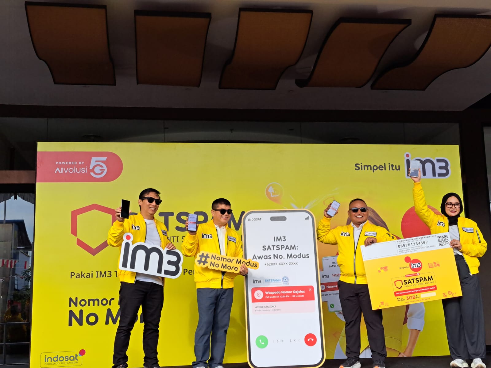 Indosat IM3 resmi perkenalkan fitur SATSPAM di Pontianak untuk lindungi pengguna dari ancaman spam dan penipuan digital