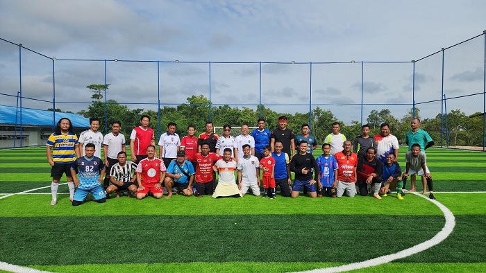 TURNAMEN : Tim Paradox siap menggelar turnamen mini soccer di Putussibau.