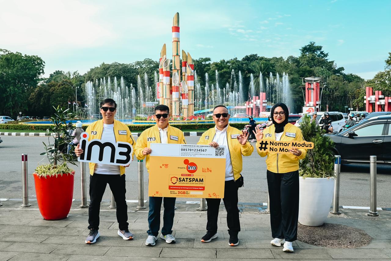 IM3 Pontianak perkenalkan SATSPAM, proteksi otomatis dari spam dan scam digital.