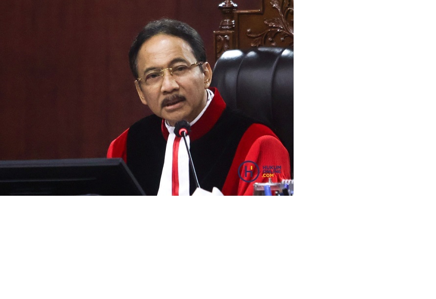 KETUA MK, SUHARTOYO