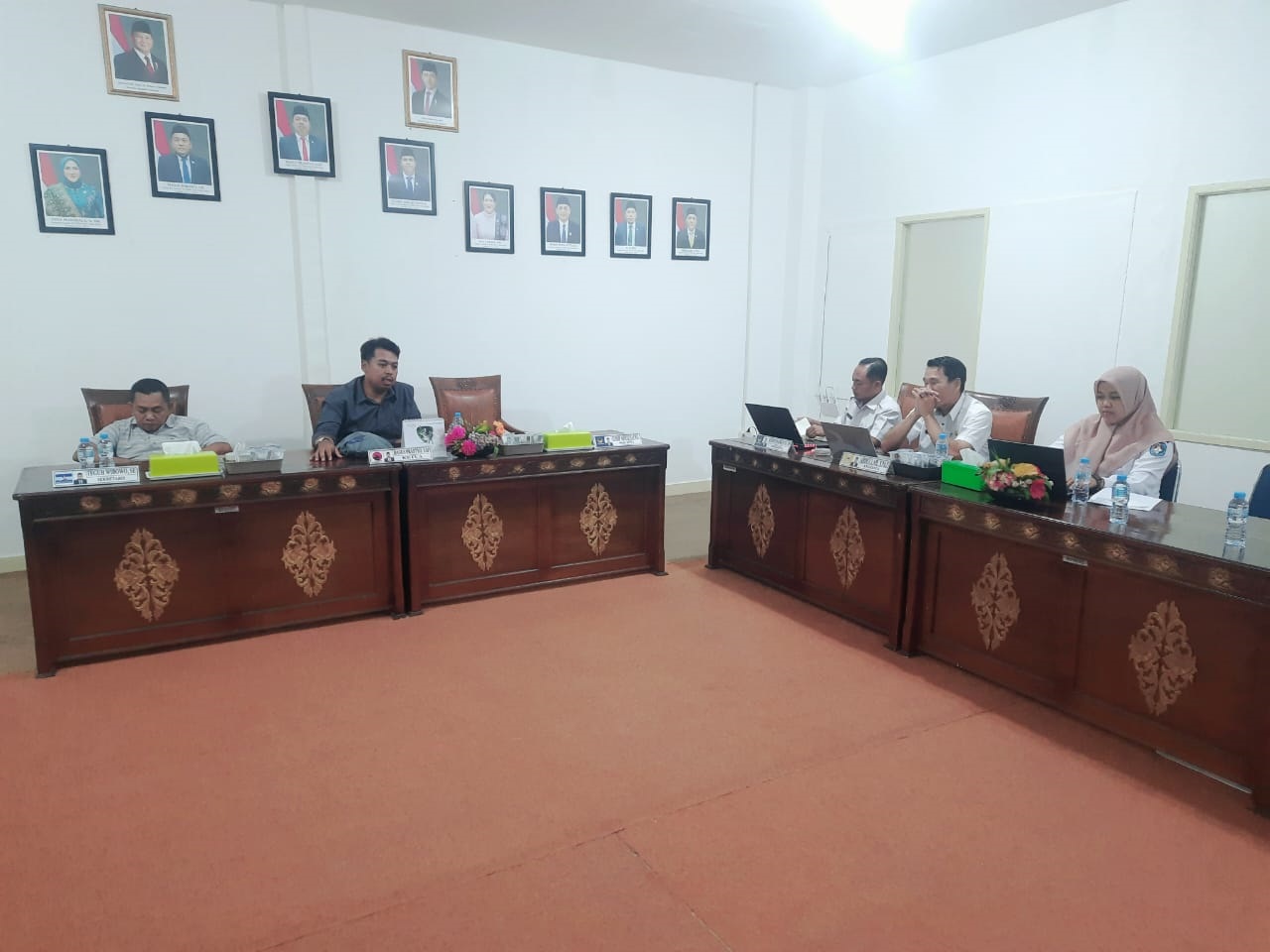 RAKER: Komisi III DPRD Kubu Raya menggelar Raker bersama Dinas PUPR RKP Kubu Raya, Rabu (27/8) di Ruang Rapat Komisi III DPRD Kubu Raya.