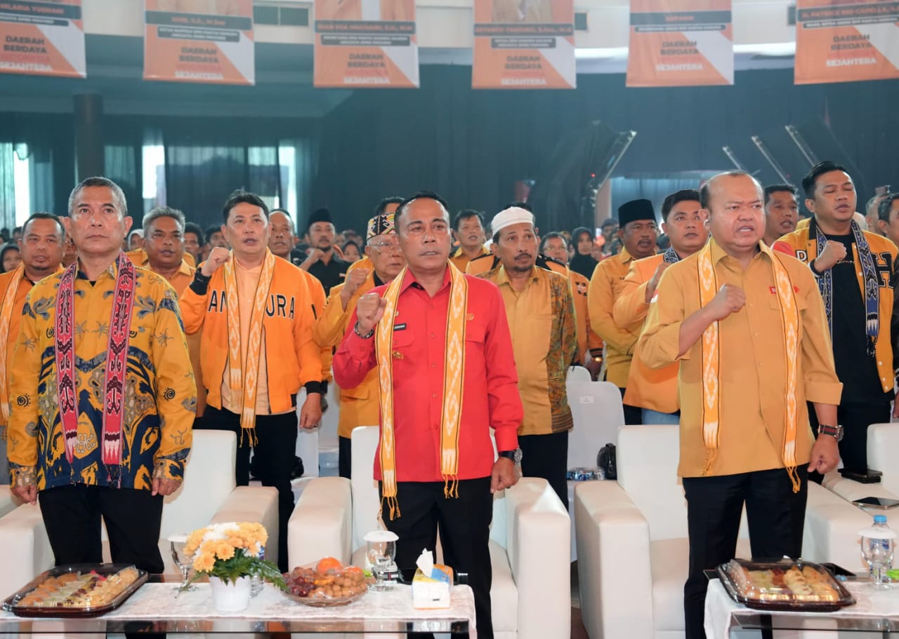 MUSDA : Hanura Provinsi Kalimantan Barat (Kalbar), menggelar Musyawarah Daerah (Musda) di Pontianak Convention Center (PCC).