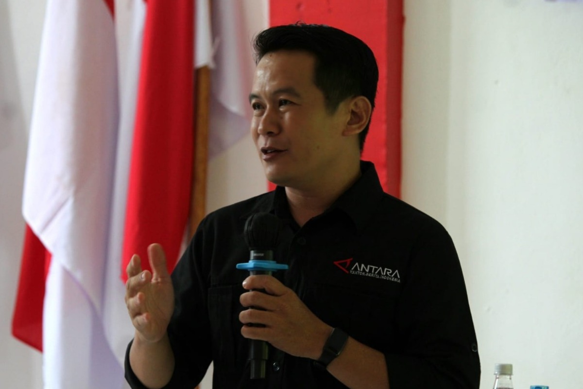 Ketua Aliansi Jurnalis Independen (AJI) Kota Pontianak&nbsp;Rendra Oxtora.