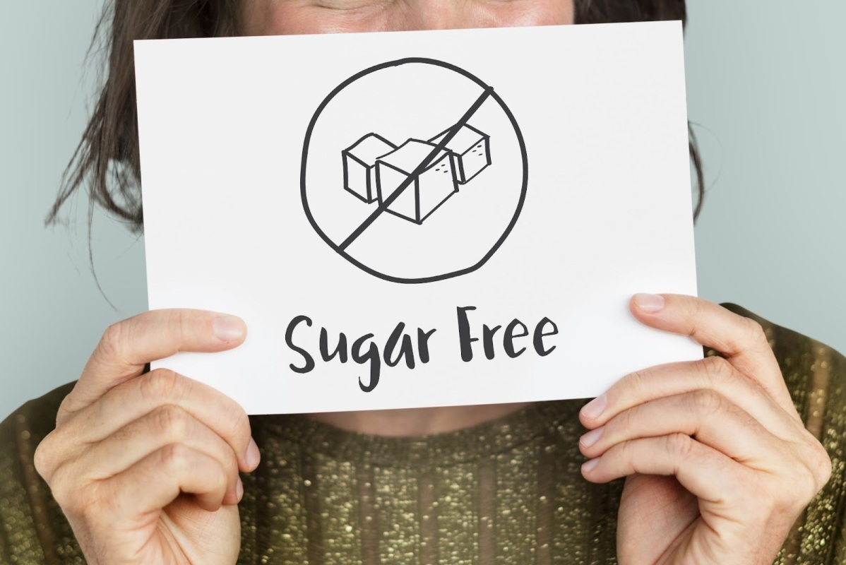 Ilustrasi Cut Sugar, salah satu langkah cepat untuk menurunkan berat badan.