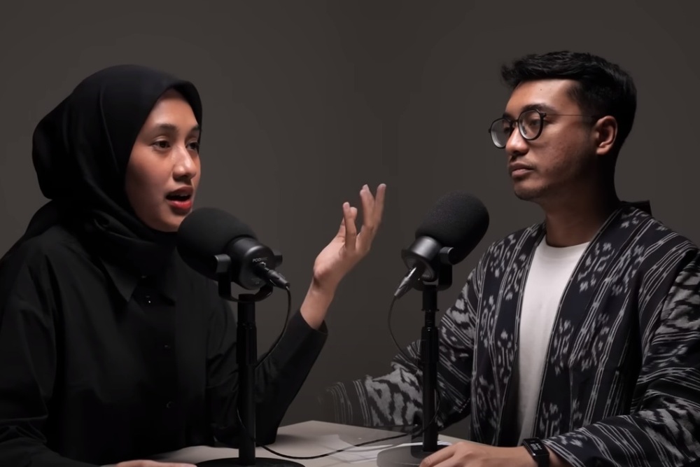Podcast Suara Berkelas yang dipandu oleh Bilal Faranov menghadirkan tamu Lavina Sabila.