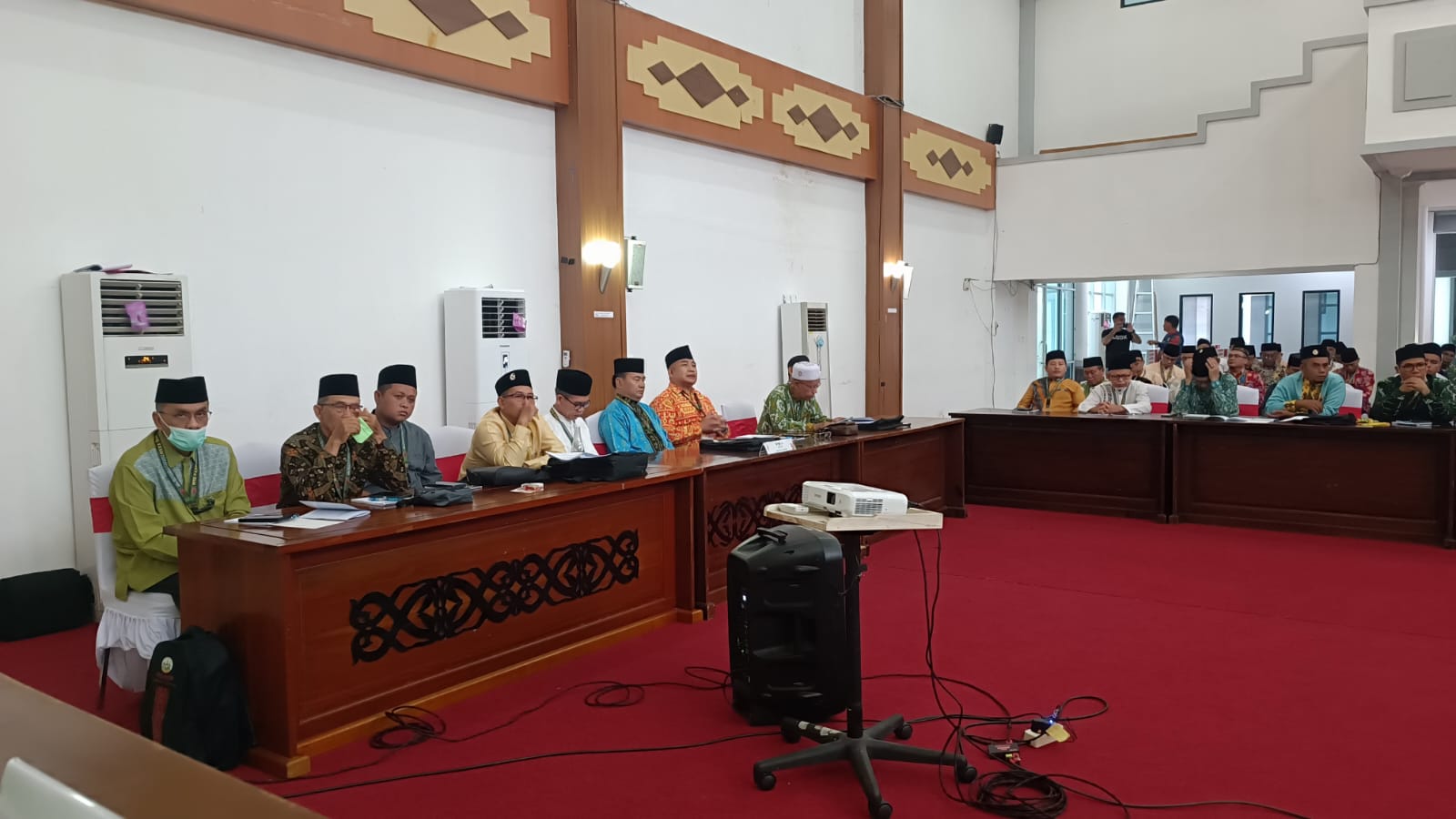 Suasana orientasi Dewan Hakim MTQ XXXIII Kalbar di Kapuas Hulu bersama LPTQ Kalbar.
