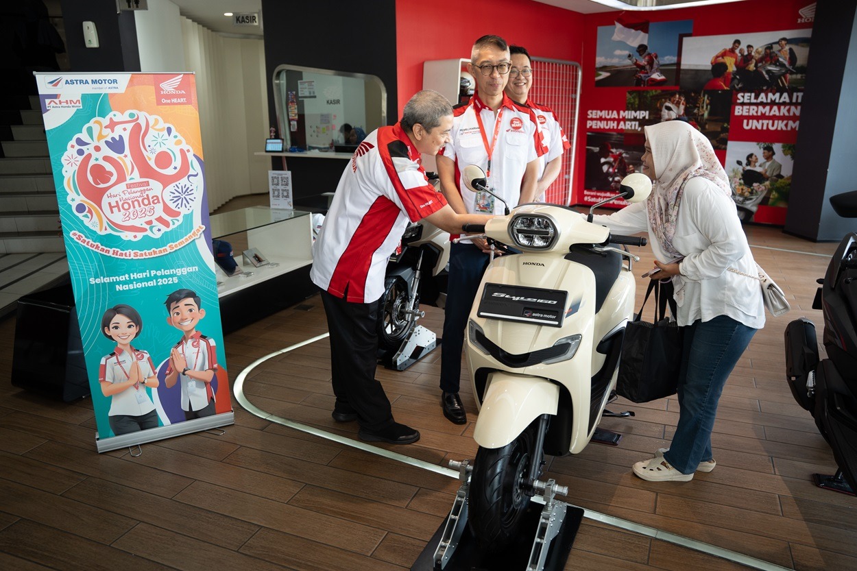 Honda rayakan Hari Pelanggan Nasional 2025.