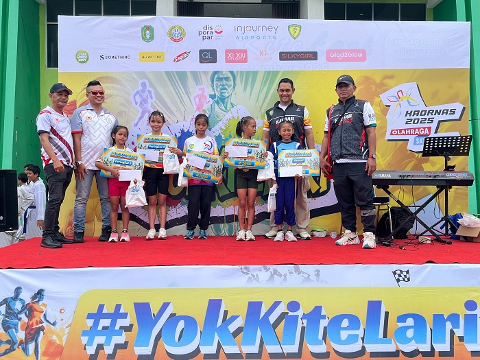 EVENT LARI: PASIKalbar menyelenggarakan event lari bertajuk Yok Kite Lari. Selain mengolahragakan atletik, juga sekaligus melihat bakat atletik usia dini.
