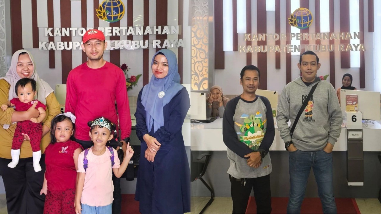 Pelayanan Pertanahan Akhir Pekan (PELATARAN) yang diselenggarakan oleh Kantor Pertanahn Kabupaten Kubu Raya.
