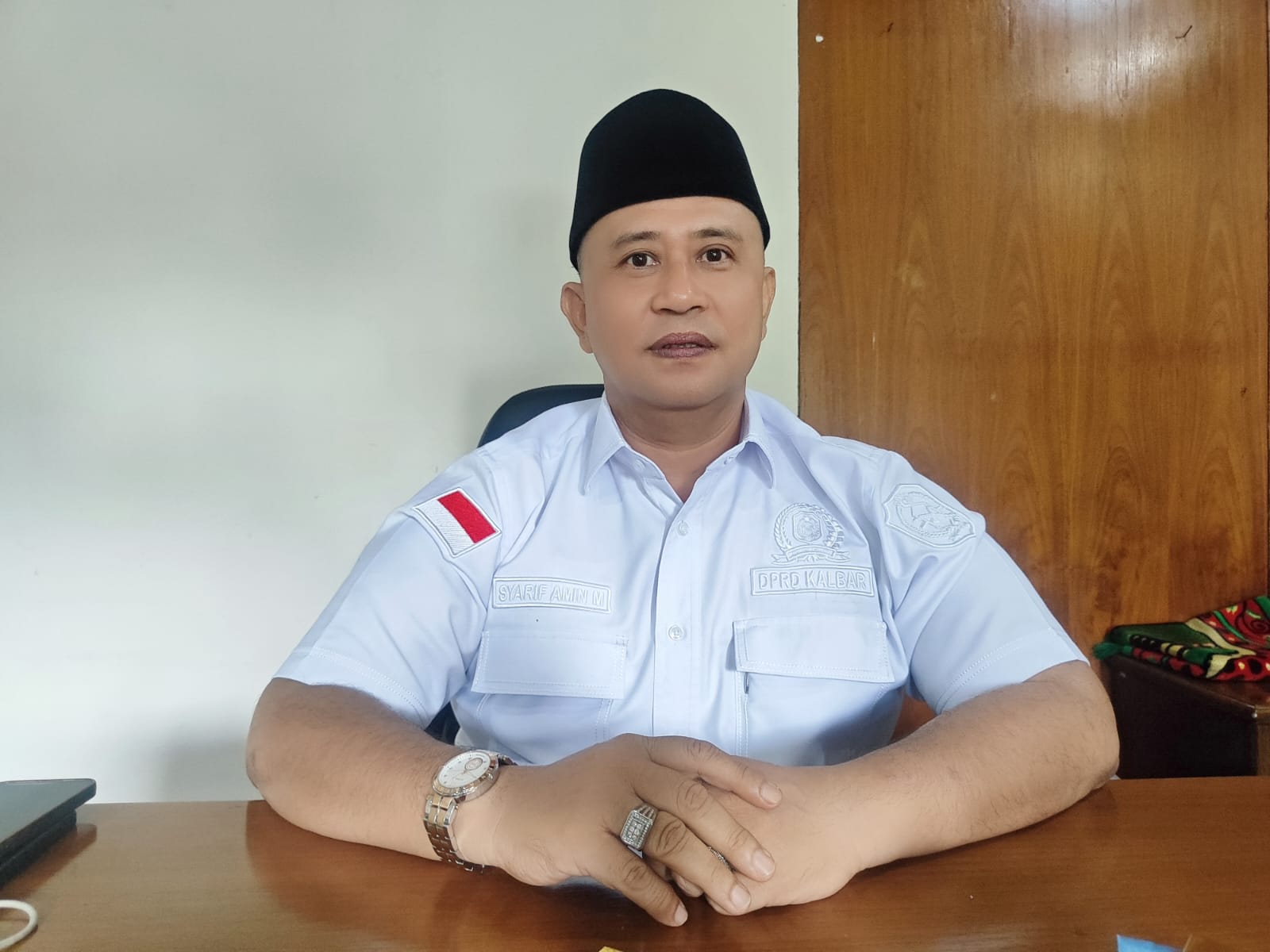 Ketua Komisi III DPRD Provinsi Kalimantan Barat, Syarif Amin Muhammad Assegaf.