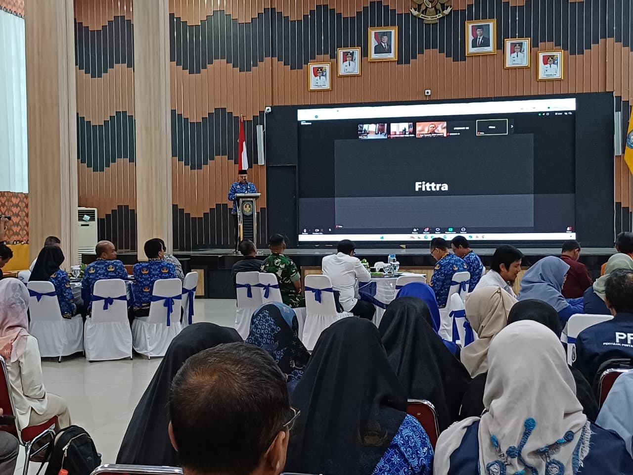 RAKOR: Sekda Kubu Raya, Yusran Anizam, membuka Rakor Percepatan Luas Tambah Tanam, Cetak Sawah Rakyat, dan Optimasi Lahan menuju Swasembada Pangan 2025, di Aula Praja Utama Kantor Bupati Kubu Raya,
