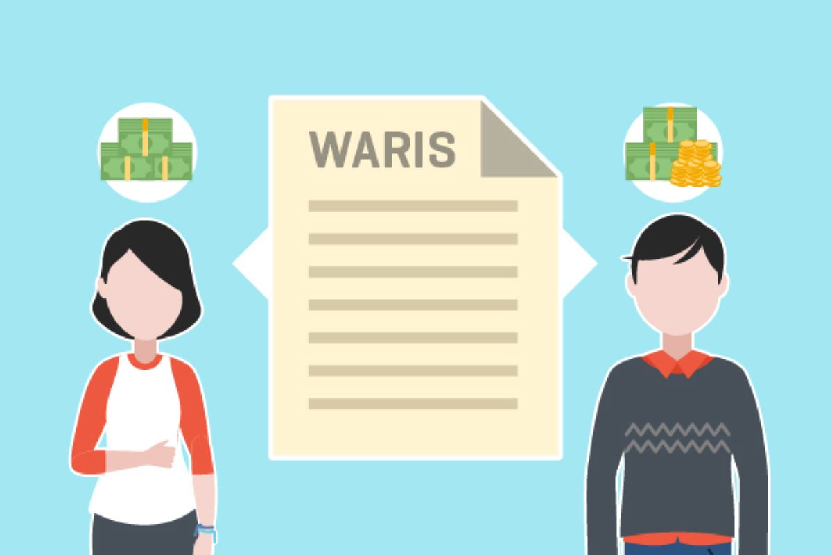 Ilustrasi surat keterangan waris.