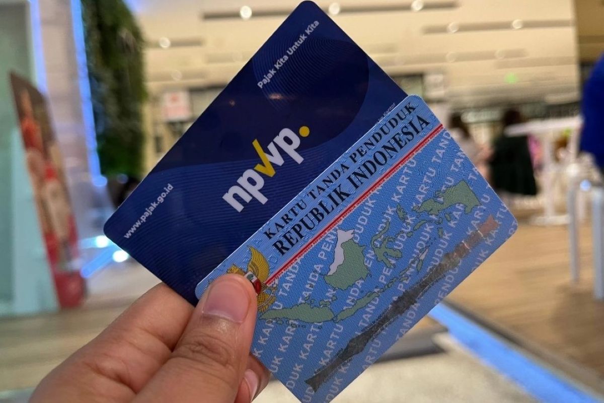 Ilustrasi kartu NPWP.