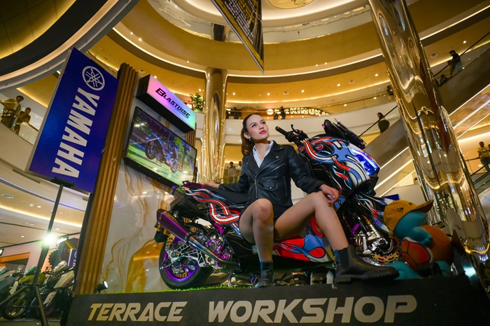 Yamaha Terrace Workshop pada CustoMAXI 2025.