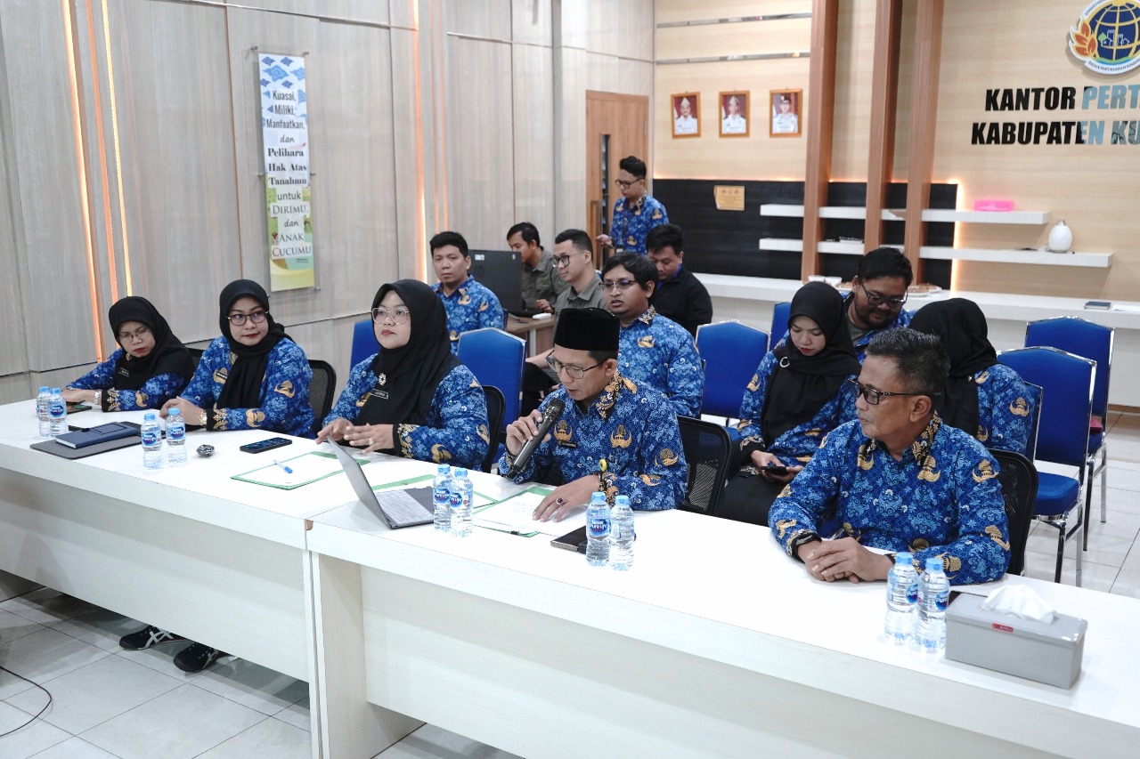 Kantor PertanahanKabupaten Kubu Raya resmimerilisLayanan Pertanahan Peralihan Hak Elektronik pada Rabu (17/9/2025).
