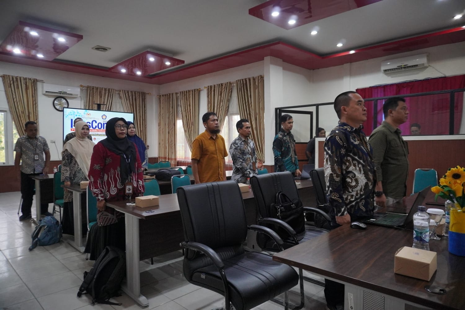 SEMINAR: Kegiatan seminar Igescon yang dilaksanakan Poltesa bersama tujuh kampus dari Malaysia.