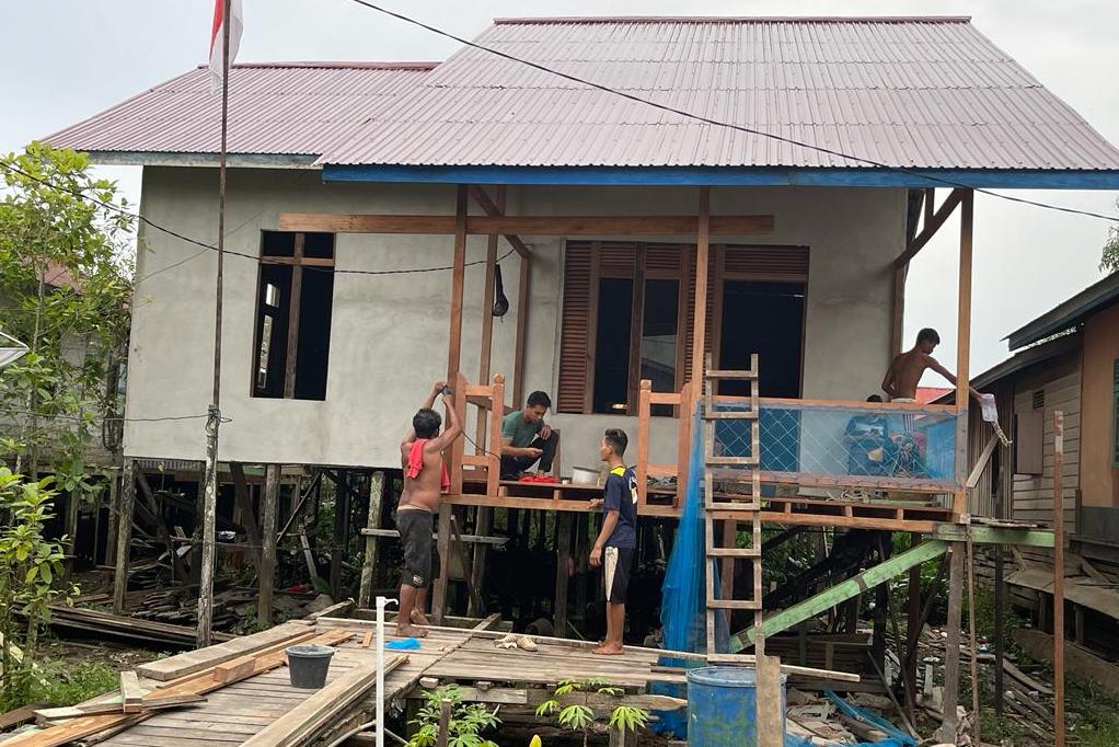 Program BSPS yang pernah dilaksanakan di Kabupaten Kapuas Hulu.