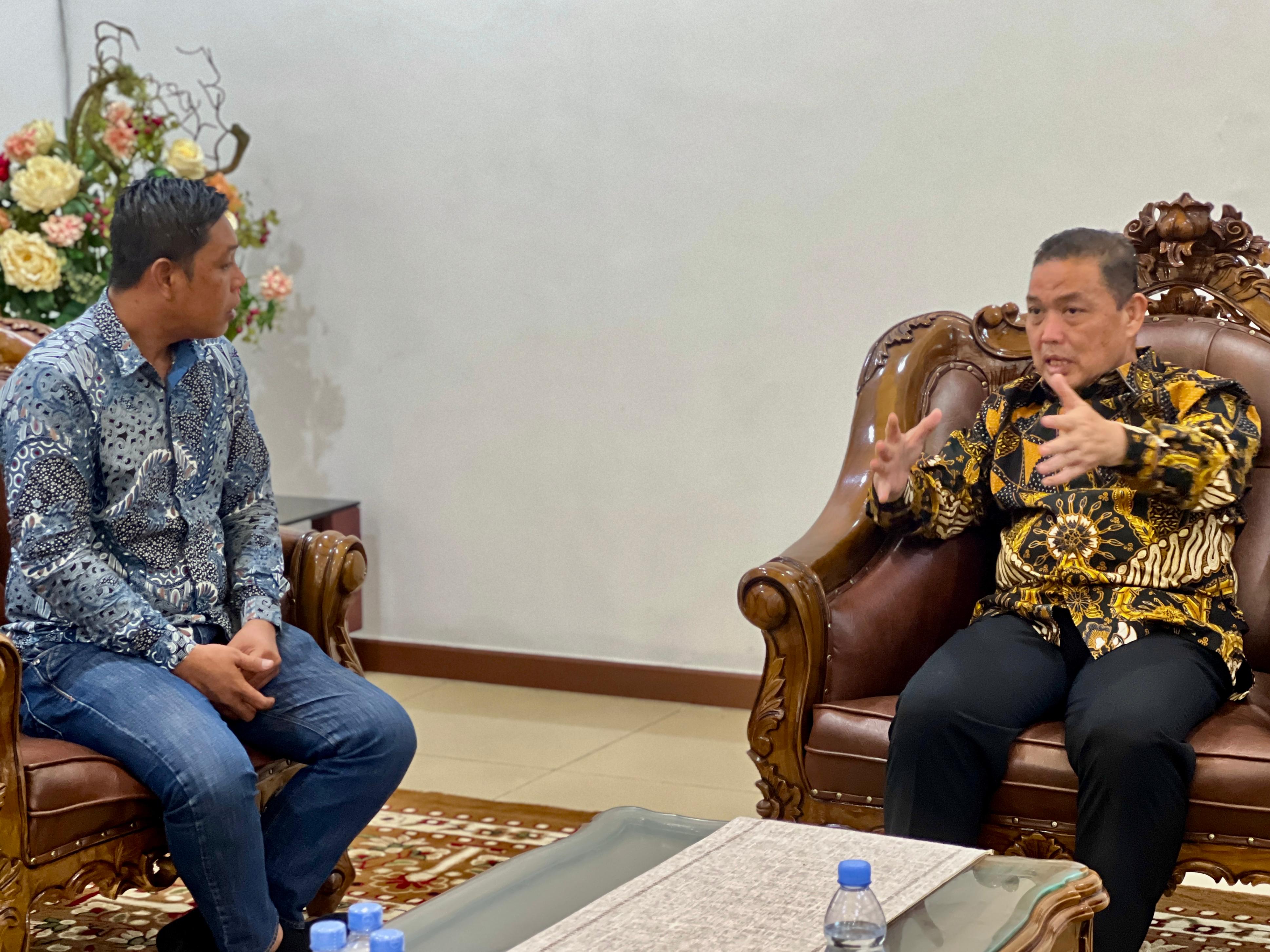 Gubernur Norsan dukung program Makan Bergizi Gratis.