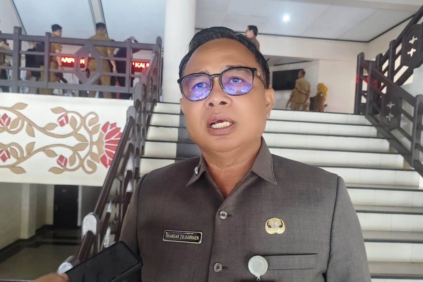 Kepala Dinas Pekerjaan Umum dan Penataan Ruang (PUPR) Provinsi Kalimantan Barat, Iskandar Zulkarnaen.