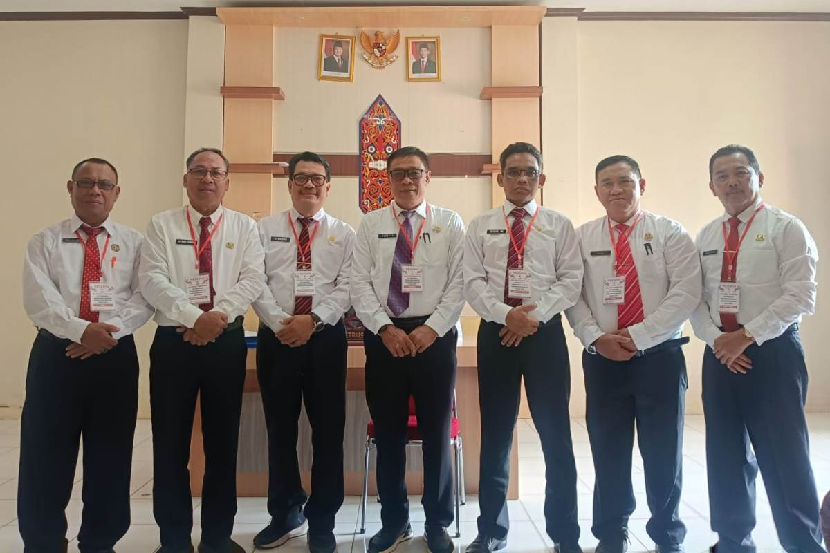 Ketujuh Calon Sekda Kapuas Hulu yang bersaing ketat dan sudah mengikuti proses seleksi terbuka.