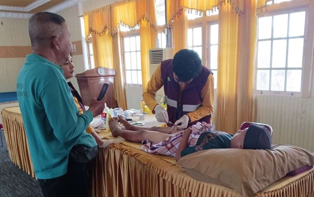 SUNAT: kegiatan sunatan massal dilaksanakan PMI bekerjasama dengan Dinas Kesehatan.