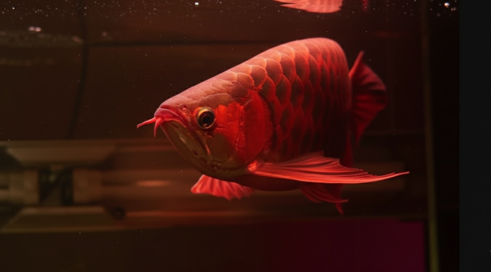 MENYALA: Arwana Super Red berwarna merah menyala dipamerkan di Pontianak Convention Center. Kini ikan hias khas Kalbar ini telah diekspor ke lebih dari 14 negara.