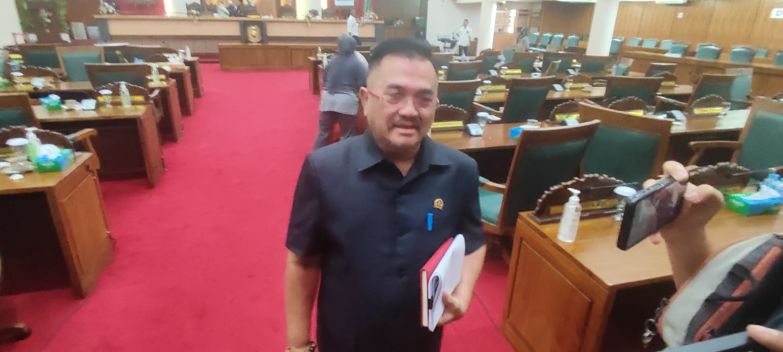 Ketua DPRD Provinsi Kalimantan Barat, Aloysius.