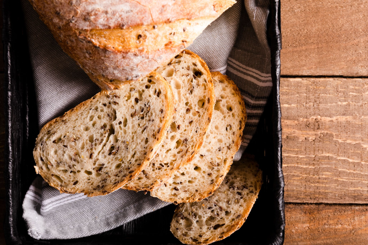 Ilustrasi roti sourdough.