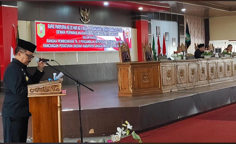RAPERDA: Pemkab Sanggau setuju empat raperda inisiatif DPRD untuk dibahas ke tahap selanjutnya.