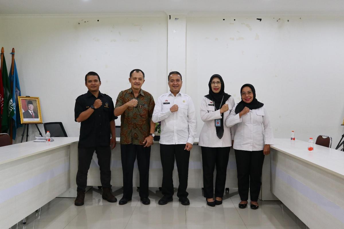 Kanwil Kemenkum Kalbar menggelar audiensi bersama Universitas OSO Pontianak pada rabu (15/10).