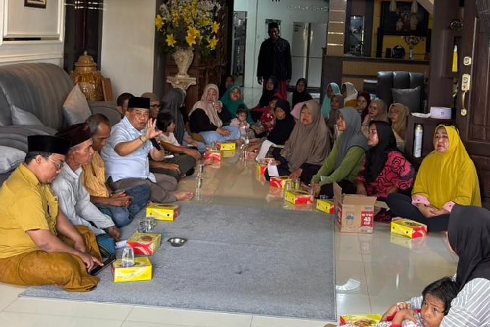 Anggota DPRD Kalbar dari dapil Kota Pontianak, Heri Mustamin menyerap aspirasi warga dari berbagai kecamatan di 10 titik kunjungan.