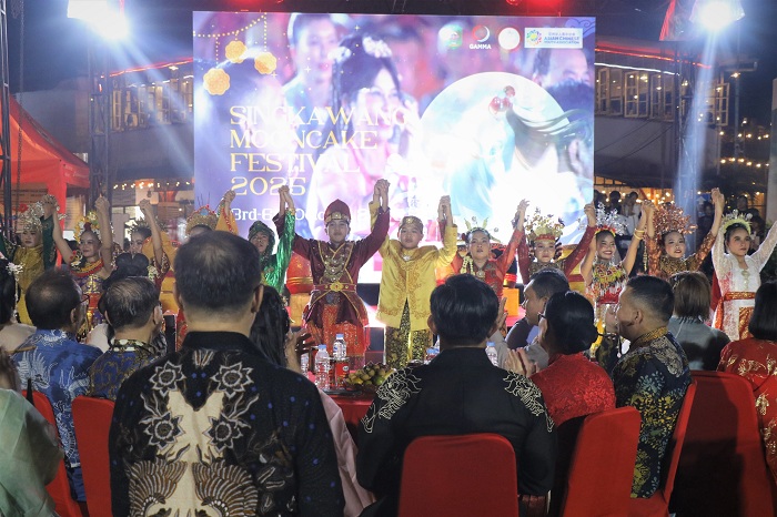 Mooncake Festival menjadi salah satu rangkaian kegiatan peringatan Gebyar Hari Jadi ke-24 Pembentukan Kota Singkawang Tahun 2025.